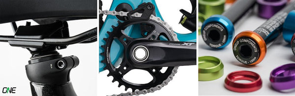 OneUp Components Announces New Chainrings, Thru-Axles, & Large-Diameter Dropper Post - OneUp Components International