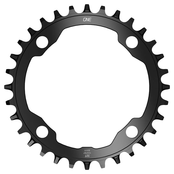 OneUp Components 32T 104BCD Chainring V2 Black Front