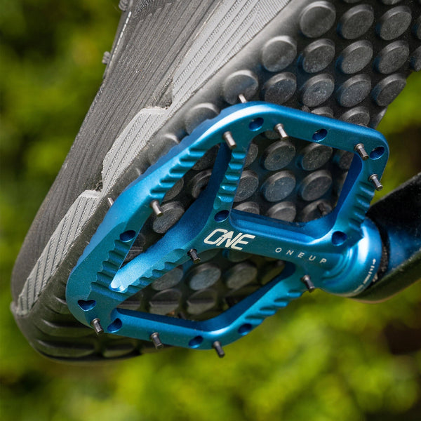 OneUp Components Aluminum Pedal Blue